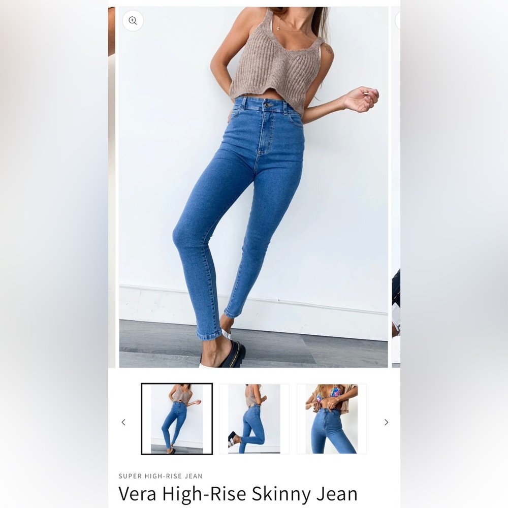Super High-rise Skinny Jean
